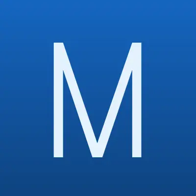 Мегамарт, сеть гипермаркетов, лого-визитка
